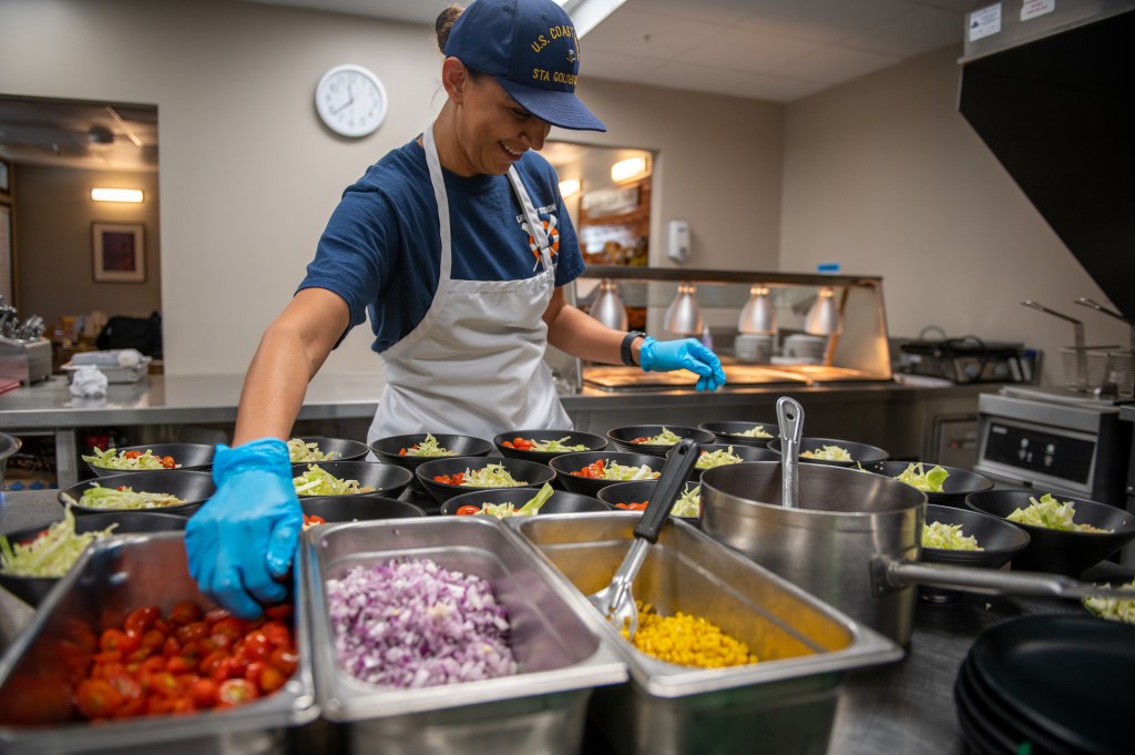 Coast Guard offers vegan food tasty enough to win a PETA award