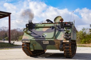 Texas Guard to send tank-like military vehicles to the border