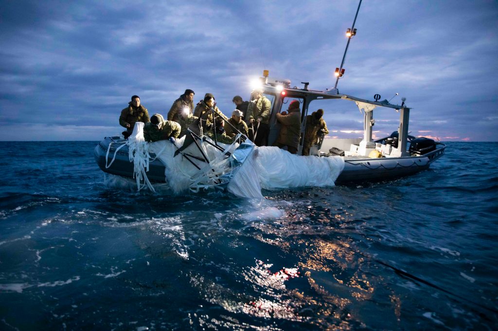 Chinese spy balloon clean-up complete