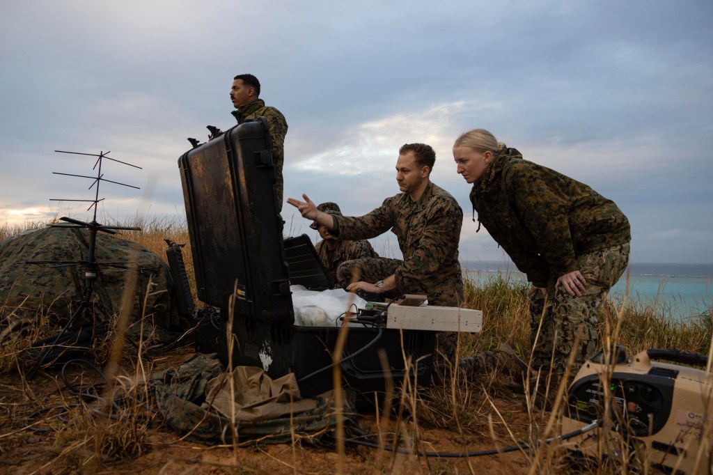 US Marines test radars, networks for expeditionary base operations