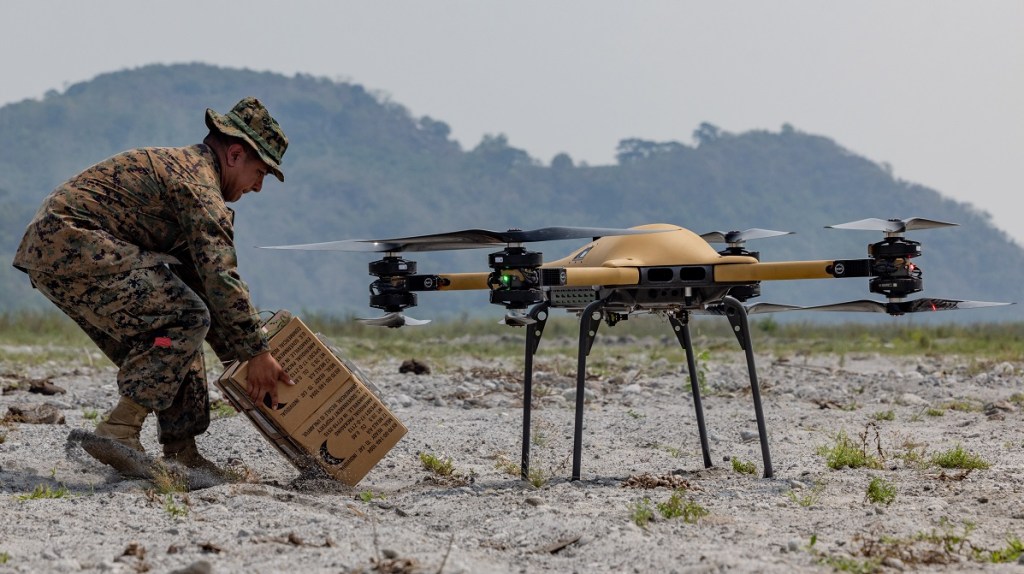 Marine Corps wants $13M for automated war zone  air delivery drones