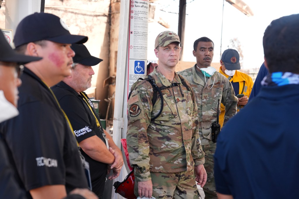 Marines joining Maui recovery effort, more active duty may follow