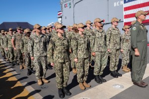 Navy joins other services in allowing cammies for Pentagon sailors