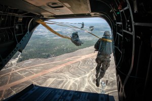 2 paratroopers hurt after missing drop zone, landing in North Carolina neighborhood