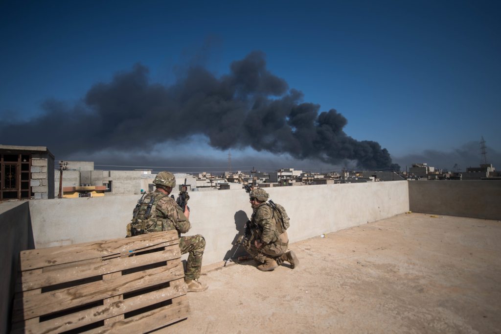 U.S. reinforcements in Mosul include up to 300 Army paratroopers