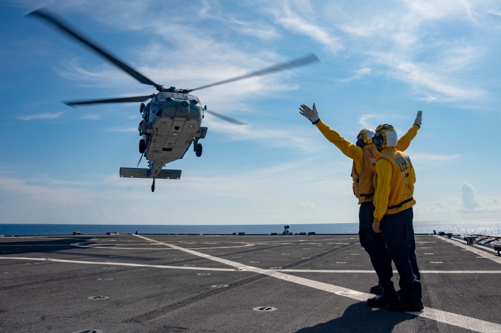 10 sailors injured in MH-60S Seahawk helicopter mishap