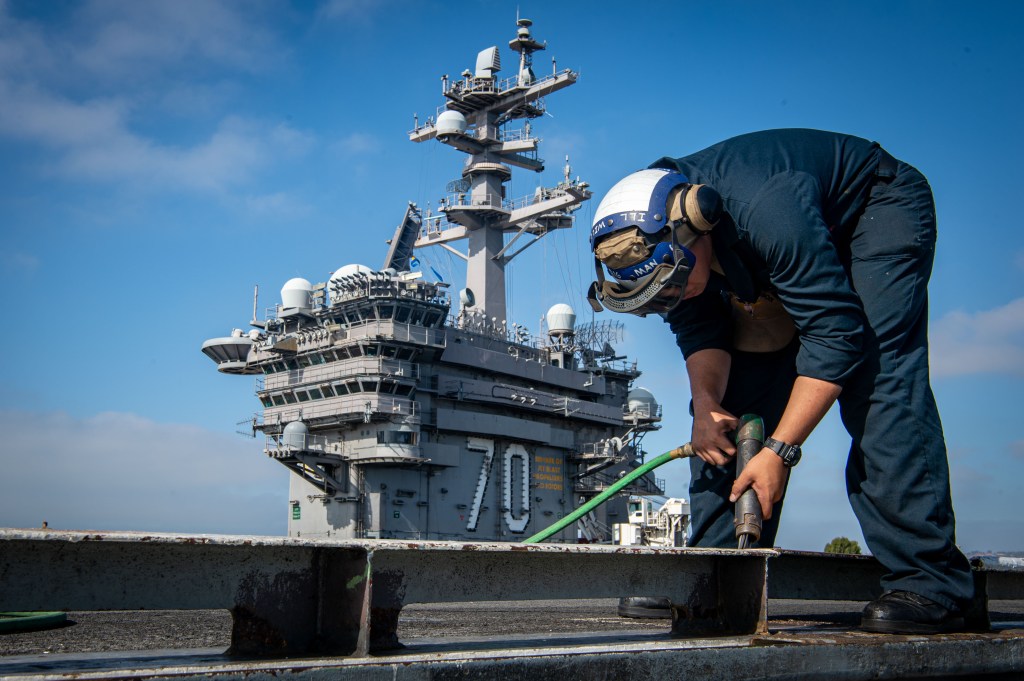 Navy recognizes USS Carl Vinson with Battle ‘E’ award