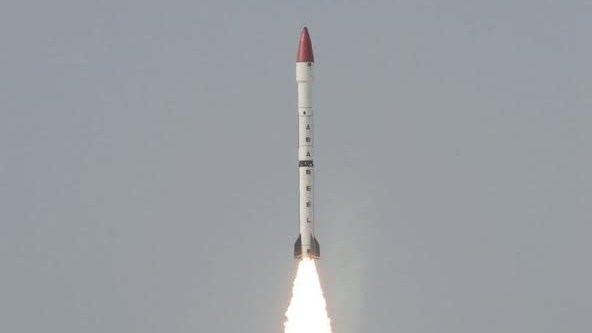 Pakistan test-fires Ababeel nuclear missile