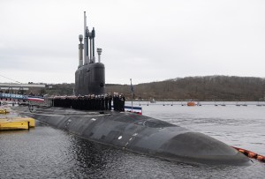 US Navy unveils newest Virginia-class fast attack submarine USS Iowa