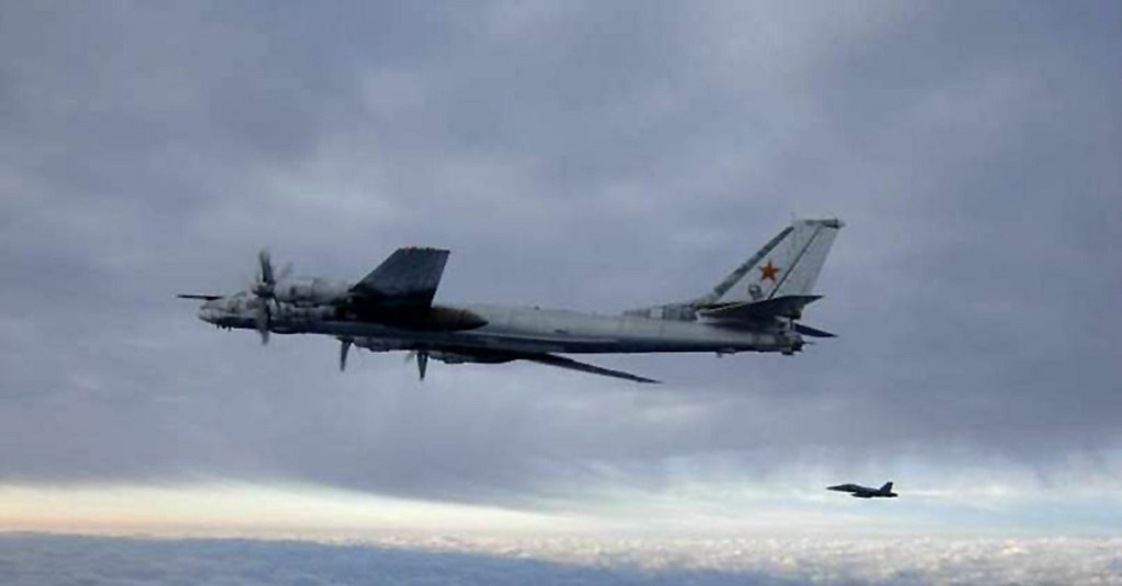 Russian bombers intercepted by F-22s off Alaska’s coast