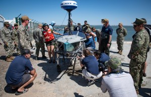 Solar-powered unmanned surface vessel sets new speed crossing Atlantic