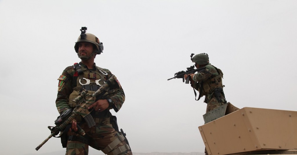 Officials deny that a US airstrike killed Afghan police officers