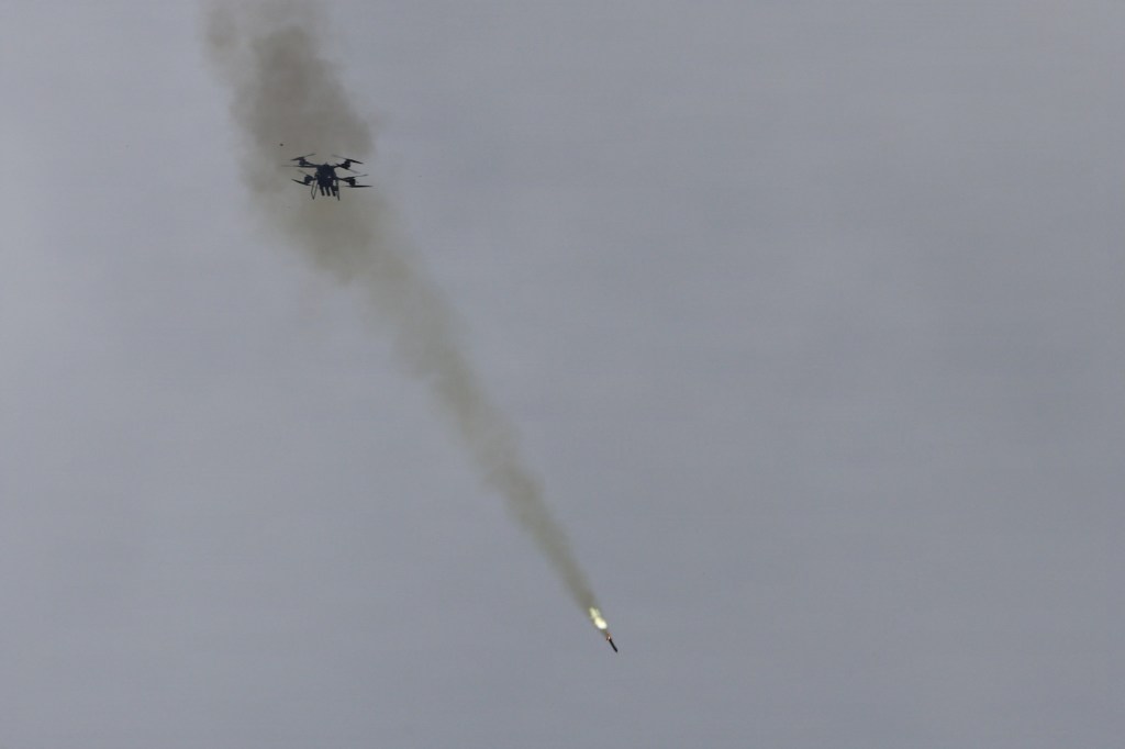US Army turns resupply drone into rocket launcher in new test