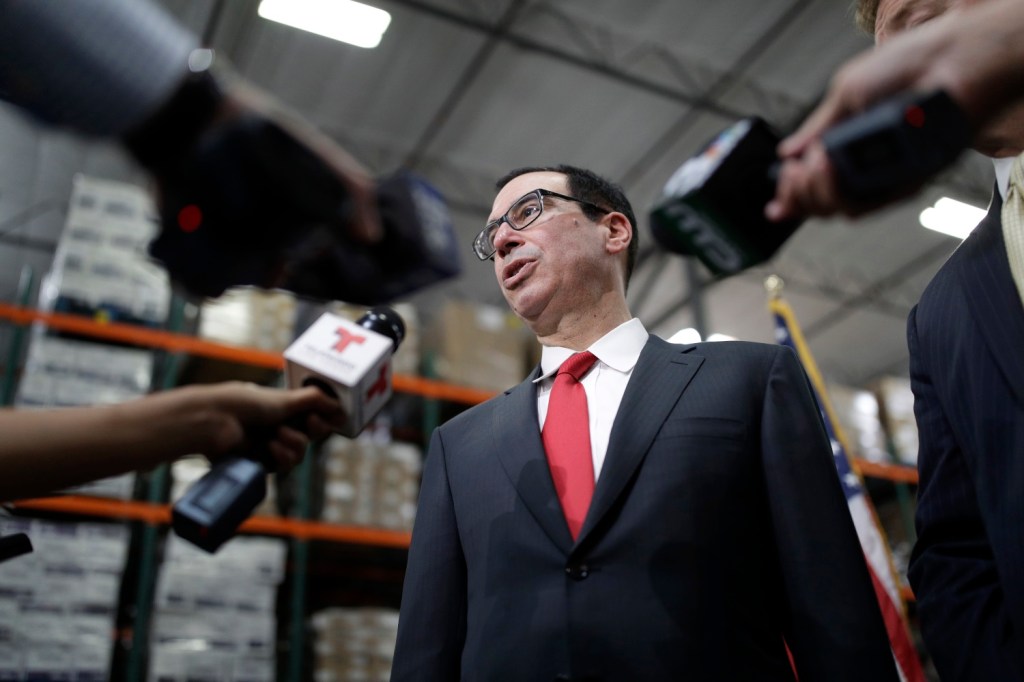 Treasury report says no laws violated in Mnuchin’s travels