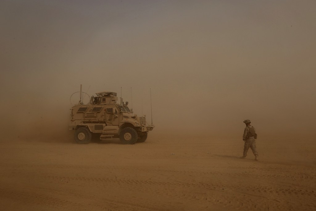 Deployed troops inhaled toxic air even while off-duty, study finds
