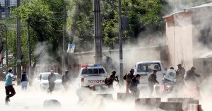 Car bomb wounds eight Romanian troops, multiple civilians in Afghanistan