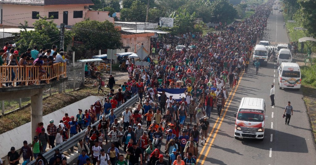 2,100 mostly unarmed Guard troops on border as Trump vows to send more to stop migrant caravan