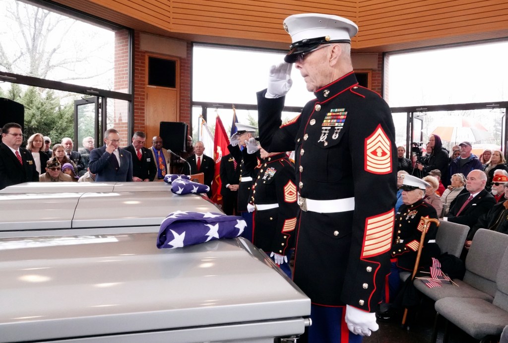 Unclaimed veterans buried with dignity, thanks to strangers
