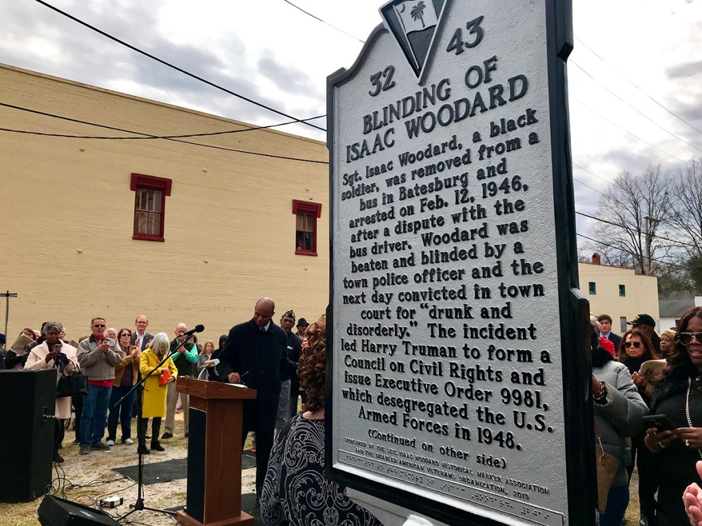 South Carolina town honors black WWII veteran 7 decades after brutal beating
