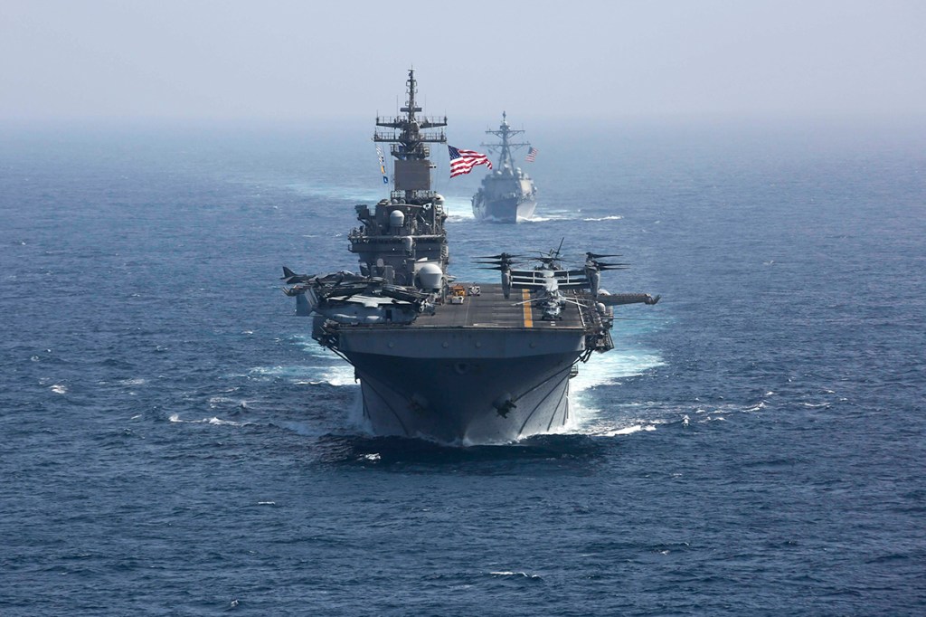 Marine commandant drops 38 amphibious ships to the fight requirement