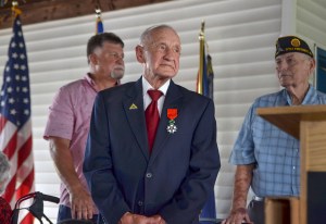 A 94-year-old WWII veteran receives France’s top honor