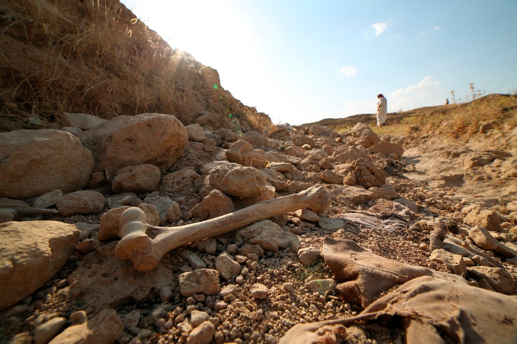 Mass grave uncovered in former ISIS territory of northern Iraq