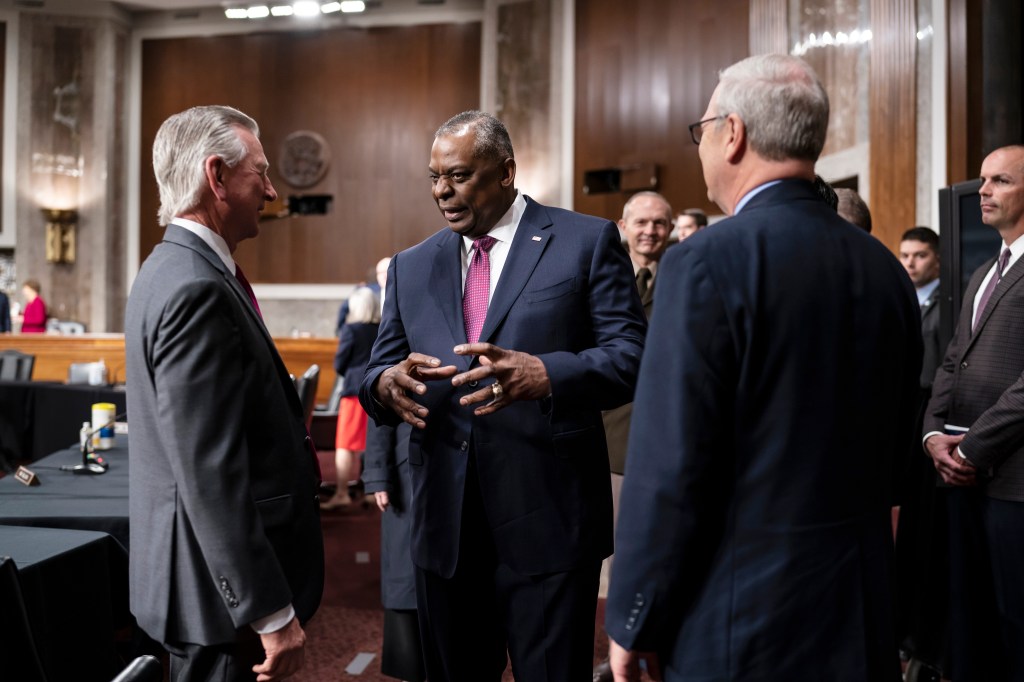SecDef says Senate confirmation fight hurts national security