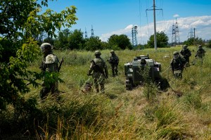 Crude ground robots emerge on the battlefields of Ukraine, experts say