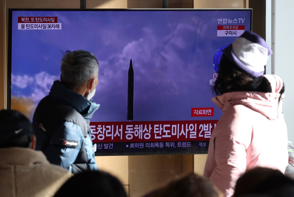 North Korea fires 2 ballistic missiles capable of reaching Japan
