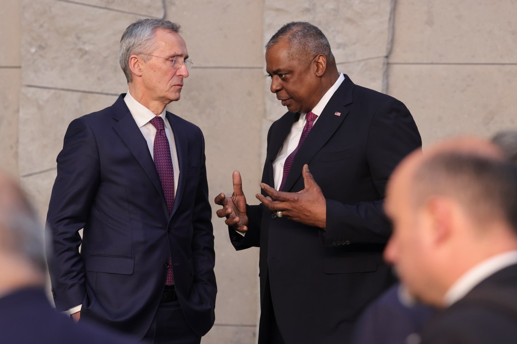 NATO summit defense spending pledges may exceed 2% target, Austin says