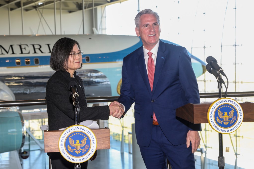 China vows ‘forceful’ measures after US-Taiwan meeting