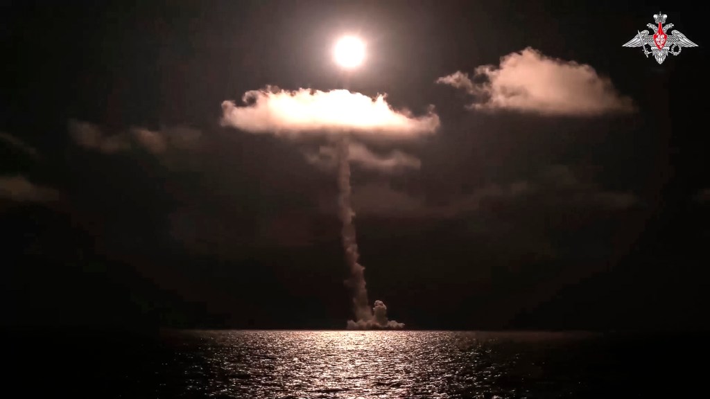 Russia says it test-fired an ICBM from a new nuclear submarine