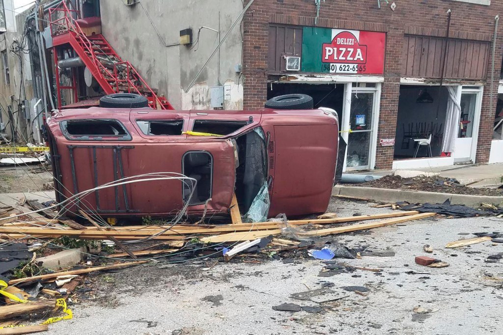 FEMA Administrator Criswell surveys damage in wake of Oklahoma tornado