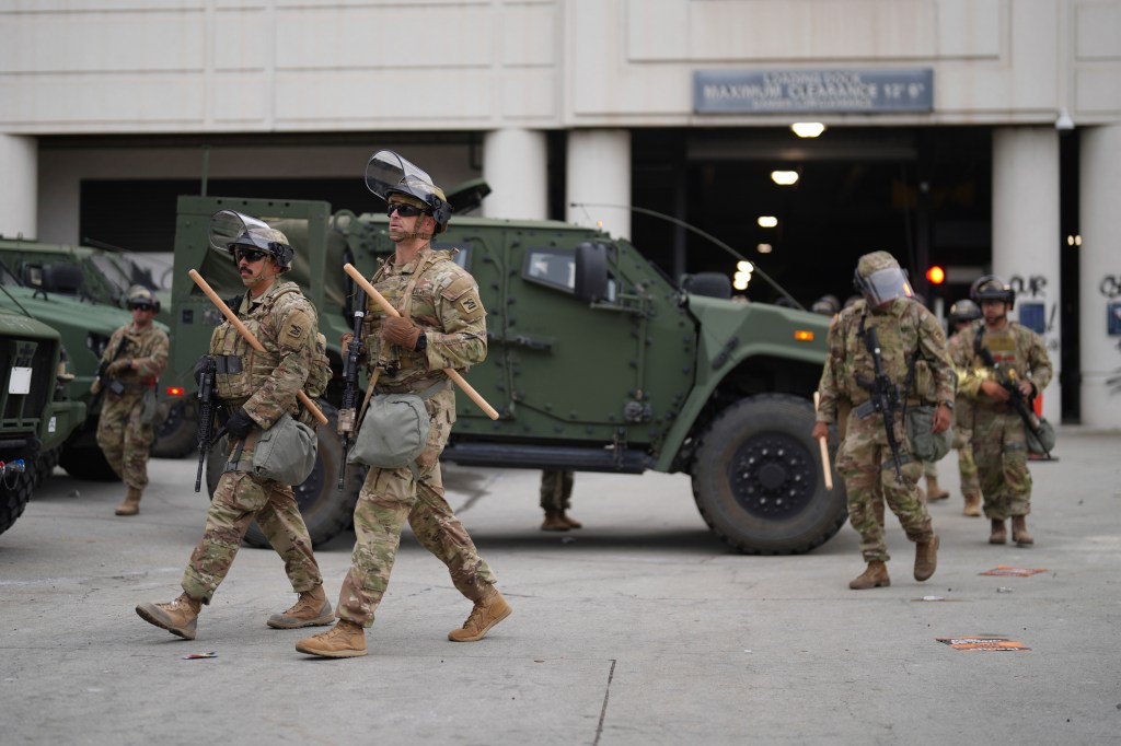 LA deployments to cost $134 million and last 60 days, Pentagon says