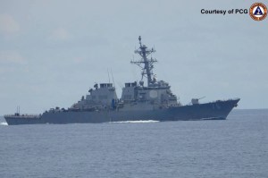 US briefly deploys warships after Chinese military ships’ collision