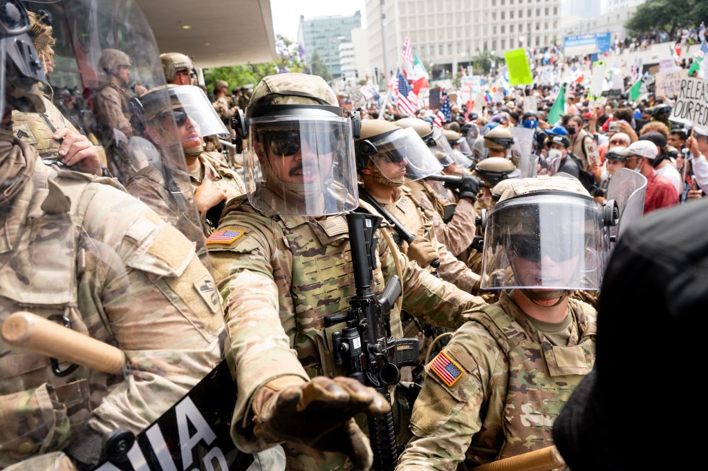 Pentagon leaders defend Trump’s mobilization of Guard in US cities