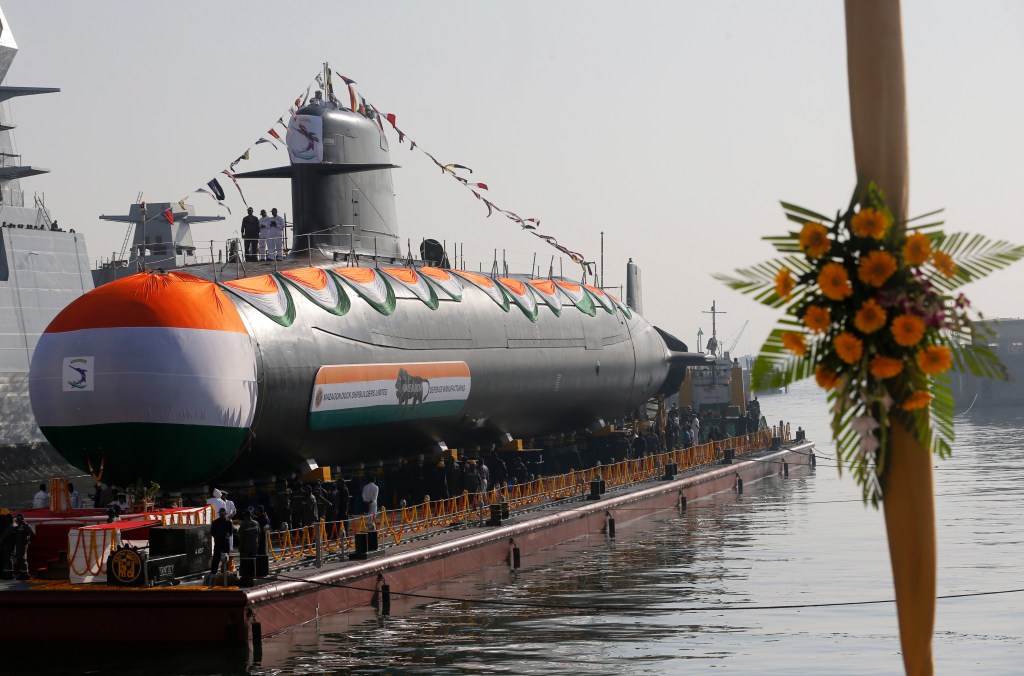 Indian Navy to buy underwater systems for its submarines