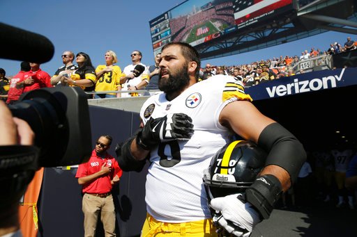 NFL anthem protests: Sit or stand?