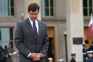 Pentagon nominee Esper, a former Raytheon lobbyist, must extend recusal, says Warren