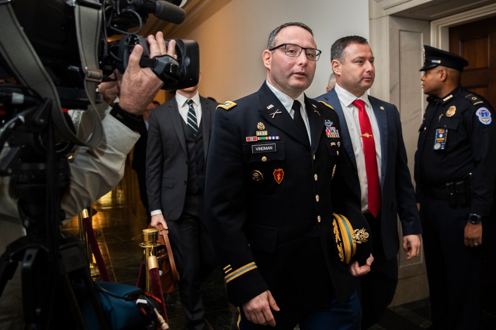 Eugene Vindman, Army vet who drew Trump’s ire, to run for Congress