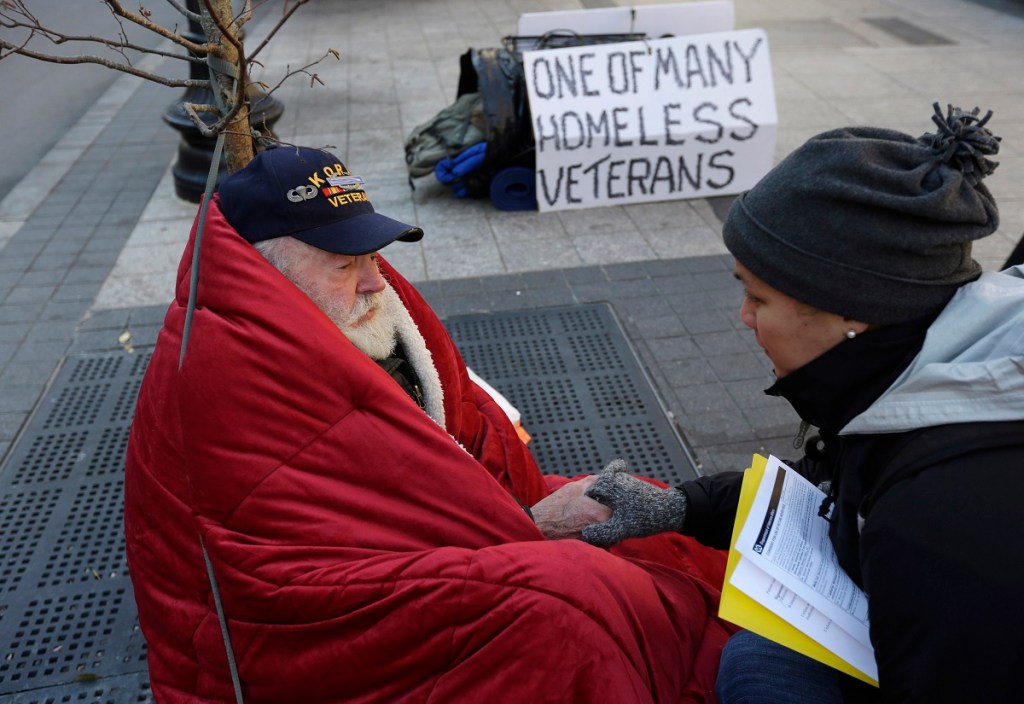 Coronavirus complicates efforts to help homeless veterans