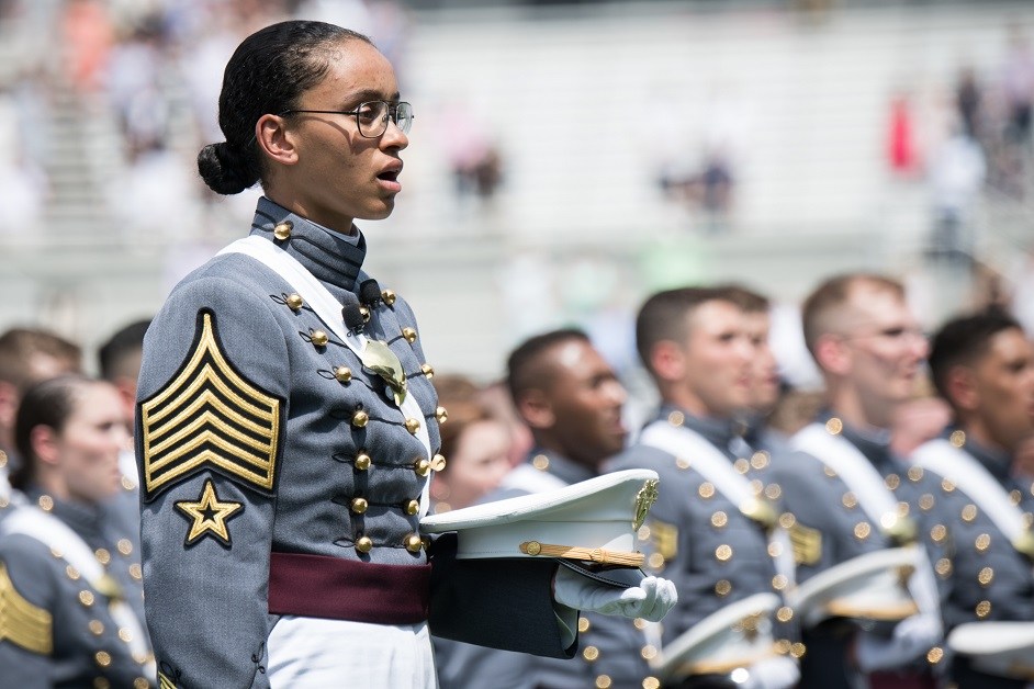 Groundbreaking West Point grad recognized as a top 10 College Woman of the Year