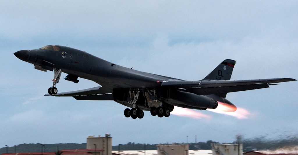 Air Force grounds B-1 bomber fleet to inspect ejection seats