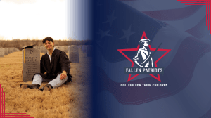 Honoring Gold Star Children, Investing in Their Future