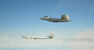 F-22s intercept Russian fighters, bombers off Alaska