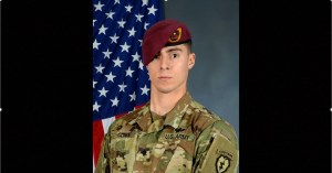 DoD identifies US soldier killed in Afghanistan by small arms fire