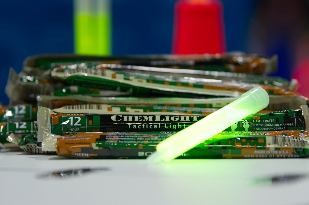 ChemLight appreciation time — much more than spooky szn glow sticks