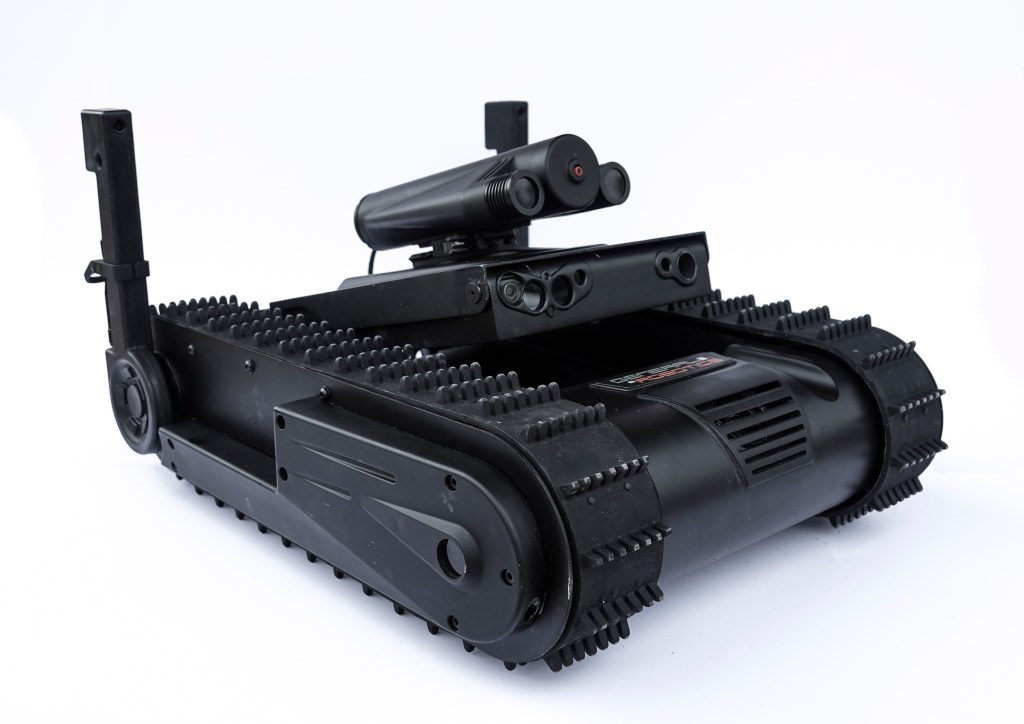 This robot will pepper spray targets