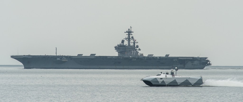 The Navy’s coolest looking vessel heads to Washington