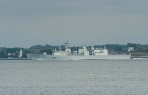 Canadian frigate visits Norfolk
